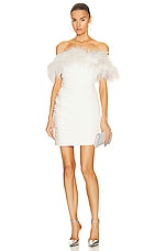 Rachel Gilbert Zion Mini Dress in Ivory, view 1, click to view large image.