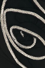Rachel Gilbert Santiago Mini Dress in Black, view 5, click to view large image.