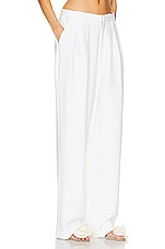 Rachel Gilbert Briar Pant in Ivory, view 2, click to view large image.