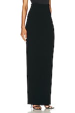 Rachel Gilbert Nova Skirt in Black, view 2, click to view large image.