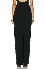 Rachel Gilbert Nova Skirt in Black, view 3, click to view large image.