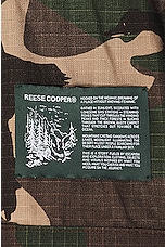 Reese Cooper Modular Pocket Button Down Shirt in Camo, view 3, click to view large image.