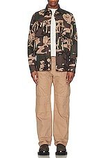 Reese Cooper Modular Pocket Button Down Shirt in Camo, view 5, click to view large image.