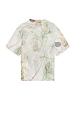 Reese Cooper Desert Brush Printed Mesh Short Sleeve Cargo Shirt in Multi, view 2, click to view large image.