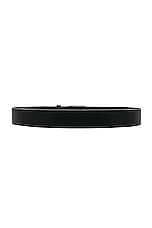 Rag & Bone Rugged Belt in Black, view 2, click to view large image.