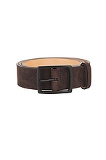 Rag & Bone Rugged Belt in Brown, view 3, click to view large image.