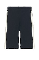 Rag & Bone Axel Short in Navy & Multi, view 2, click to view large image.