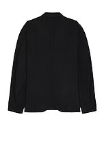 Rag & Bone Japanese Wool Prospect Cardigan in Black, view 2, click to view large image.