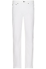 Rag & Bone Fit 2 Authentic Stretch Pant in Optic White, view 1, click to view large image.