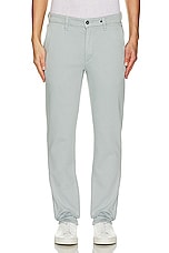 Rag & Bone Fit 2 Action Loopback Chino Pant in Desert Blue, view 3, click to view large image.