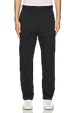 Rag & Bone Flynt Cargo Pant in Black, view 3, click to view large image.