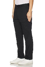 Rag & Bone Flynt Cargo Pant in Black, view 4, click to view large image.