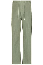 Rag & Bone Bradford Peached Cotton Pant in Lichen, view 1, click to view large image.