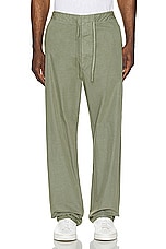 Rag & Bone Bradford Peached Cotton Pant in Lichen, view 3, click to view large image.