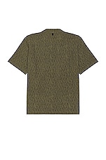 Rag & Bone Avery Shirt in Green Camo, view 2, click to view large image.