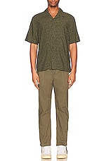 Rag & Bone Avery Shirt in Green Camo, view 4, click to view large image.