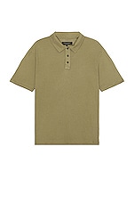 Rag & Bone Classic Polo in Lichen, view 1, click to view large image.