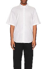 Rag & Bone Moore Shirt in White, view 3, click to view large image.
