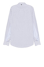 Rag & Bone Engineered Shirt in Dark Blue, view 2, click to view large image.