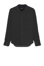 Rag & Bone Corduroy Engineered Shirt in Phantom, view 1, click to view large image.