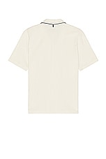 Rag & Bone Toweling Avery Shirt in Ivory, view 2, click to view large image.