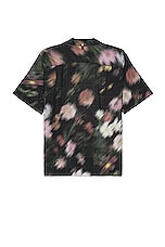 Rag & Bone Printed Avery Shirt in Black Floral, view 2, click to view large image.