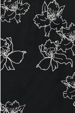 Rag & Bone Avery Resort Shirt in Black, view 3, click to view large image.
