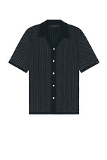 Rag & Bone Avery Button Up Shirt in Salute, view 1, click to view large image.