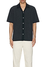 Rag & Bone Avery Button Up Shirt in Salute, view 4, click to view large image.