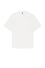 Rag & Bone Avery Resort Shirt in Aged White, view 2, click to view large image.
