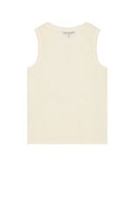 Rag & Bone Payton Tank in Ivory, view 2, click to view large image.