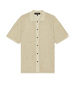 Rag & Bone Payton Shirt in Fossil, view 1, click to view large image.