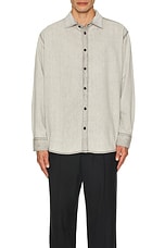 Rag & Bone Denim Matthew Shirt in Smoke, view 3, click to view large image.