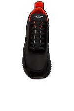 Rag & Bone Retro Runner Bomber Sneaker in Black, view 4, click to view large image.