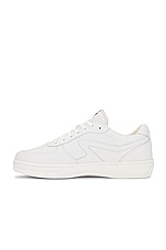 Rag & Bone Retro Court Sneaker in White, view 5, click to view large image.