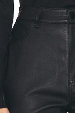 RENGGLI Leather Pant in Ink, view 6, click to view large image.