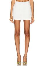 Linen Mini Skirt