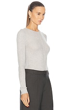 RENGGLI Crewneck Top in Gris, view 2, click to view large image.