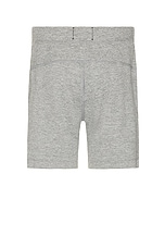 Reigning Champ Solotex Mesh Short in Heather Grey, view 2, click to view large image.