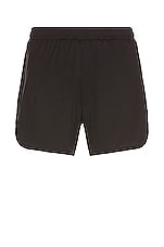 Reigning Champ Running Short in Black, view 1, click to view large image.