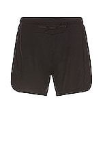 Reigning Champ Running Short in Black, view 2, click to view large image.