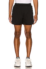 Reigning Champ Running Short in Black, view 4, click to view large image.