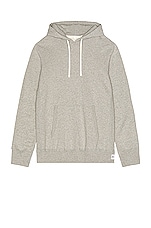 Reigning Champ Pullover Hoodie in Heather Grey, view 1, click to view large image.