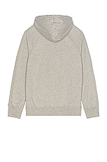 Reigning Champ Pullover Hoodie in Heather Grey, view 2, click to view large image.
