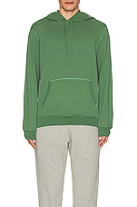 Reigning Champ Lightweight Terry Classic Hoodie in Lawn Green, view 3, click to view large image.
