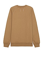 Reigning Champ Midweight Terry Classic Crewneck in Clay, view 2, click to view large image.