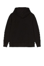 Reigning Champ Full Zip Hoodie in Black, view 2, click to view large image.