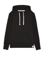 Reigning Champ Pullover Hoodie in Black, view 1, click to view large image.