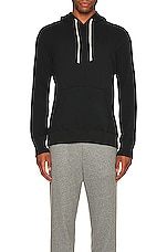 Reigning Champ Pullover Hoodie in Black, view 3, click to view large image.