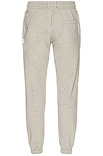 Reigning Champ Cuffed Sweatpant in Heather Grey, view 2, click to view large image.